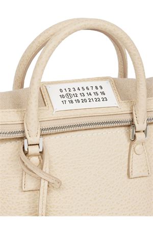 Ecru mini 5AC Classique tote bag MAISON MARGIELA | S56WG0082P4455T2019